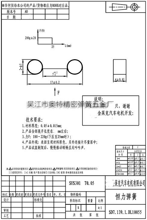 莱克碳刷双眼弹簧案例