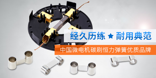 中国微电机碳刷恒力弹簧优异品牌
