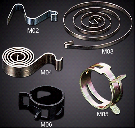 专业生产厂家汽车电机弹簧家电微电机弹簧